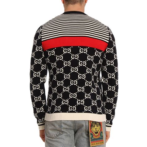 gucci sweater pleated shoulders|gucci color sweater.